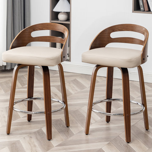 Mahtab Swivel Counter & Bar Stool (Set of 2)